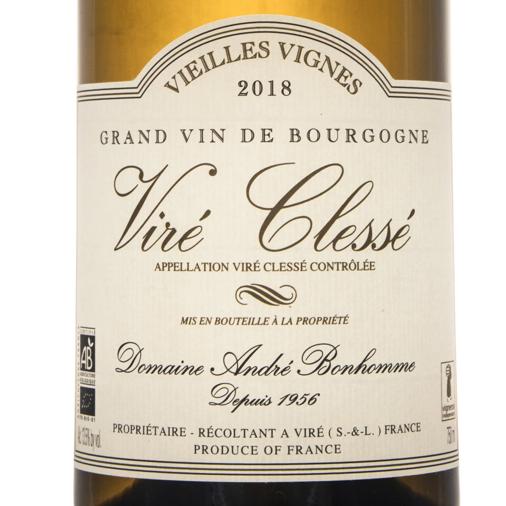 Burgundy, Viré Clessé, Cuvée spéciale 2020, domaine André Bonhomme